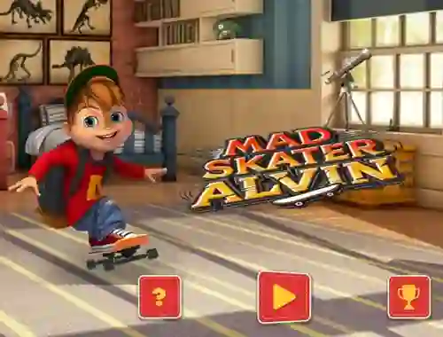 Mad Skater Alvin — 無料オンラインゲーム