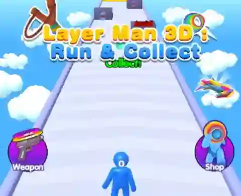 Layer Man 3d Run Collect — 無料オンラインゲーム