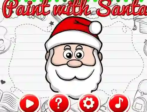 Paint With Santa — 無料オンラインゲーム
