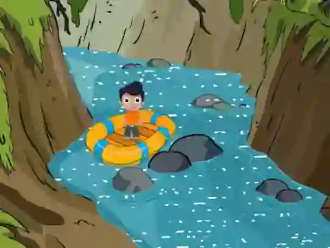 Rescue the Cute Boy from River — 無料オンラインゲーム