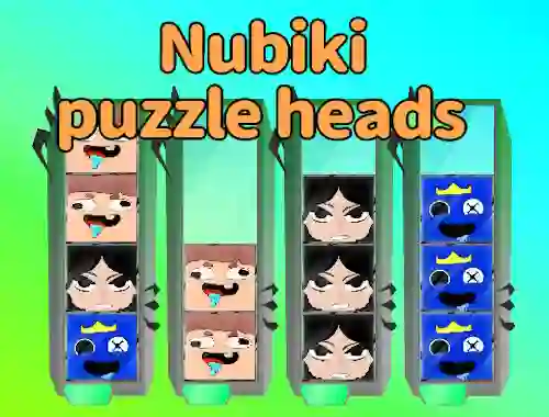 ゲームNubiki Puzzle Headsオンライン