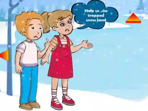 Siblings Escaped Snow Land — 無料オンラインゲーム