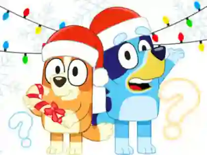 Kids Quiz: Bluey Christmas Quiz — 無料オンラインゲーム