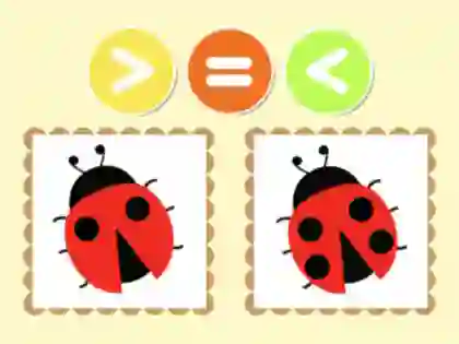 Kids Quiz: More Or Fewer — 無料オンラインゲーム