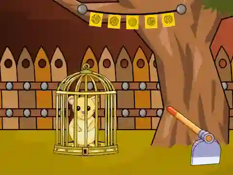 Cute Hamster Escape from Cage — 無料オンラインゲーム