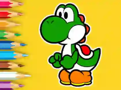 Coloring Book: Yoshi Fishing Day — 無料オンラインゲーム
