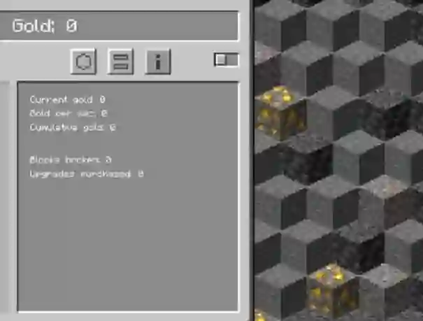 Minecraft Gold Clicker — 無料オンラインゲーム
