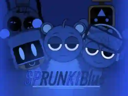 ゲームSprunki Blue Modオンライン