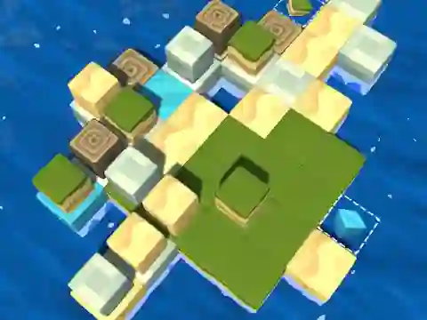 Cube Island: ASMR Relax Puzzle — 無料オンラインゲーム