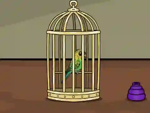 Green Budgie Escape — 無料オンラインゲーム
