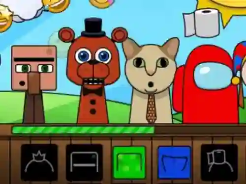 Sprunki: Monsters — 無料オンラインゲーム