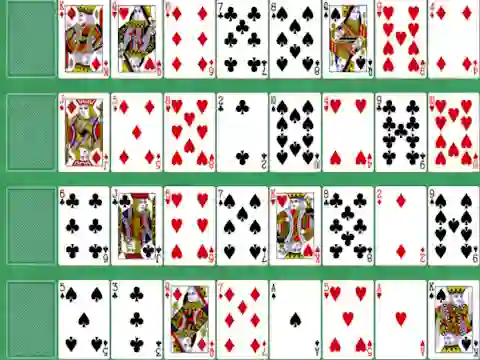 ゲームCards: Solitaire Carpetオンライン