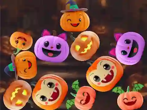 Merge Connect Pumpkins: Halloween! — 無料オンラインゲーム