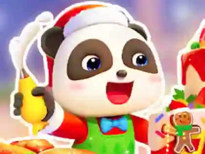 ゲームJigsaw Puzzle: Baby Panda Christmas Chefオンライン