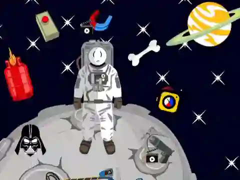 Stickman in Space — 無料オンラインゲーム