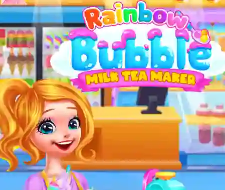 Rainbow Bubble Milk Tea Maker — 無料オンラインゲーム