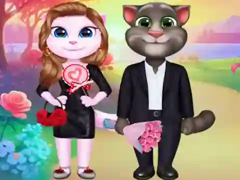 Kitty Couple Lovely Valentine — 無料オンラインゲーム