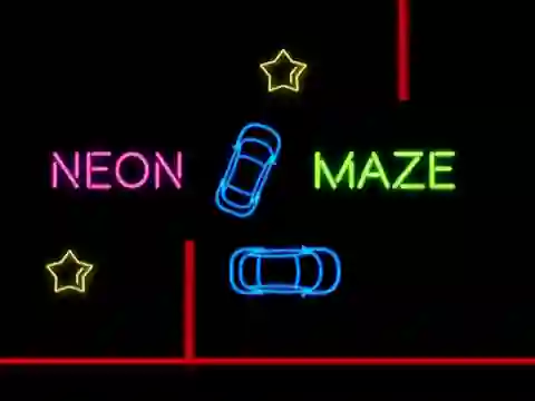 Neon Car Maze — 無料オンラインゲーム