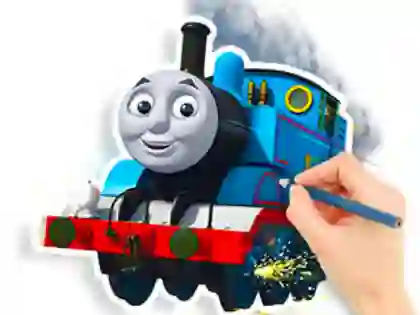 ゲームColoring Book: Thomasオンライン