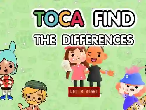 Toca Find The Differences — 無料オンラインゲーム