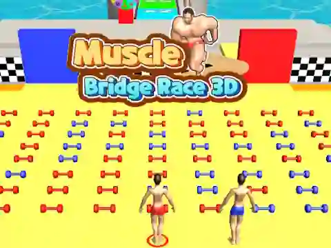 Muscle Bridge Race 3D — 無料オンラインゲーム