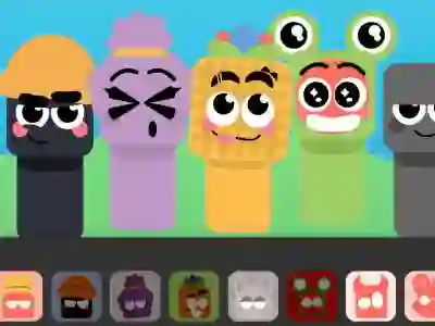 Sprunbox: The Qoobies — 無料オンラインゲーム