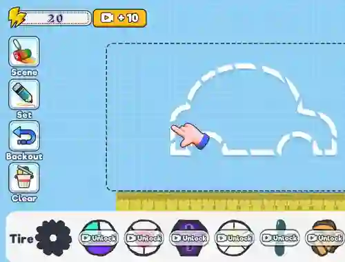 ゲームDraw Your Carオンライン
