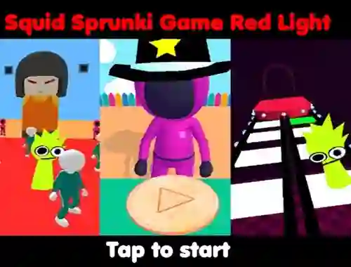 Squid Sprunki Game Red Light — 無料オンラインゲーム