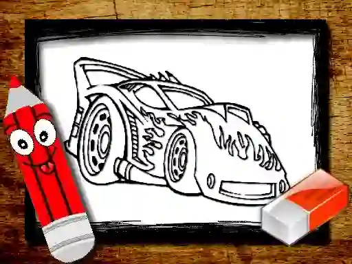 Back To School Car Coloring Book — 無料オンラインゲーム