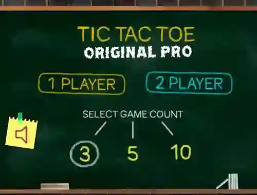 Tic Tac Toe Original Pro — 無料オンラインゲーム