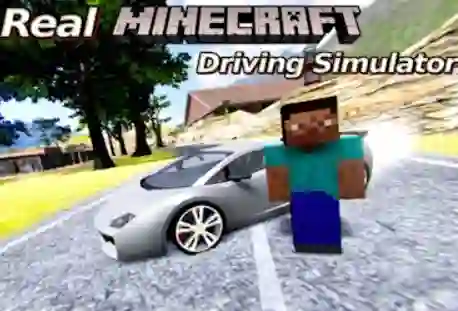 Real Minecraft Driving Simulator — 無料オンラインゲーム