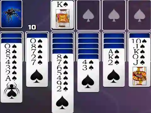 Spades Spider Solitaire — 無料オンラインゲーム