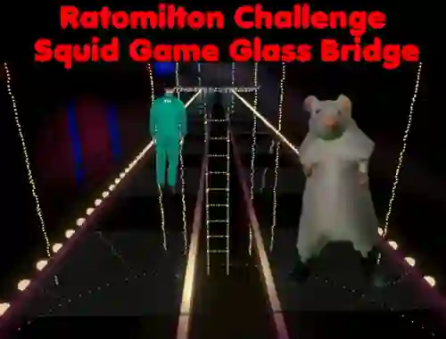 Rato Milton Challenge Squid Game Glass Bridge — 無料オンラインゲーム