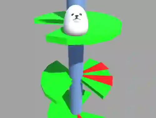 Eggdog Helix Jumper — 無料オンラインゲーム