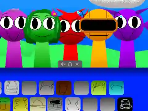 Sprunka Animated — 無料オンラインゲーム