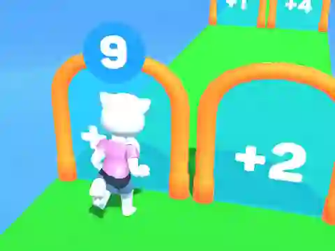 Cat Angela Running — 無料オンラインゲーム
