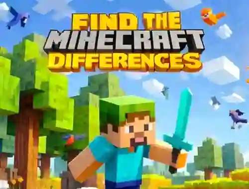 Find The Differences: Minecraft — 無料オンラインゲーム