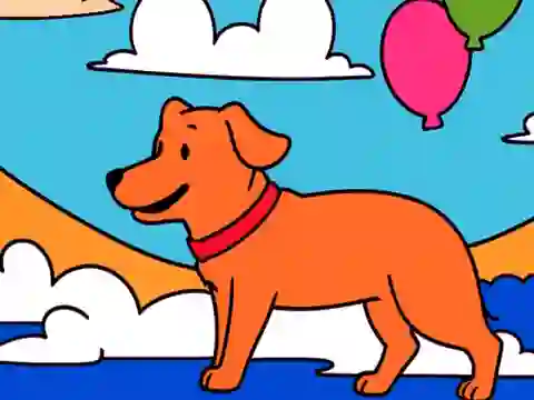 Color By Code: Yellow Dog — 無料オンラインゲーム