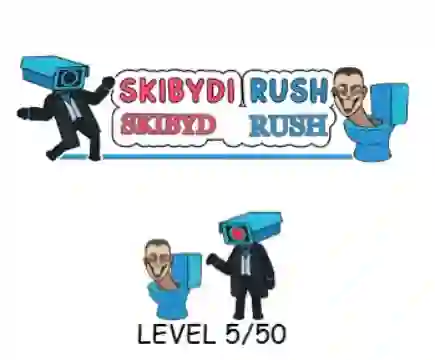 Skibydi Rush — 無料オンラインゲーム