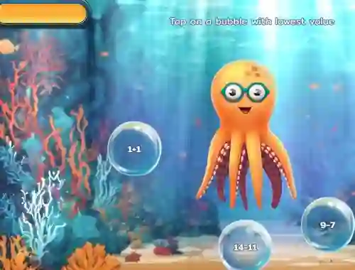 Bubble Math Dive — 無料オンラインゲーム
