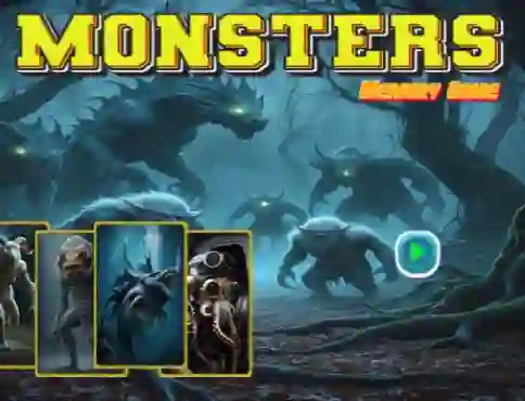 Monsters Memory Game — 無料オンラインゲーム