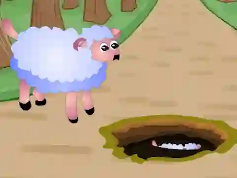 Help Fallen Down Sheep Baby — 無料オンラインゲーム