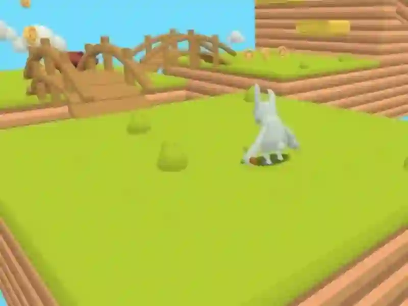 ゲームBunny Coin Hopオンライン