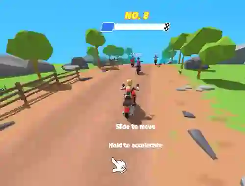 ゲームMoto Attack Bike Racingオンライン