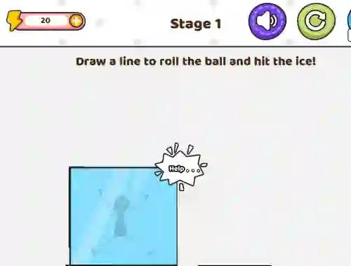 ゲームSave The Stick Draw Lineオンライン