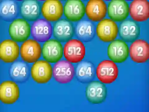 ゲームNumber Bubble Shooterオンライン