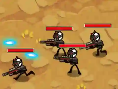 Stickman Warfare — 無料オンラインゲーム