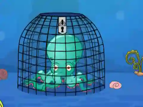 Release Octopus from Cage — 無料オンラインゲーム
