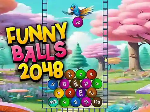 Funny Balls 2048 — 無料オンラインゲーム