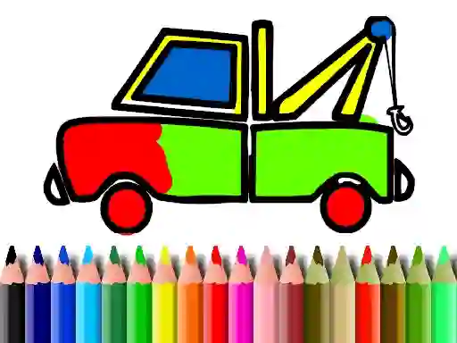 Back To School: Truck Coloring — 無料オンラインゲーム